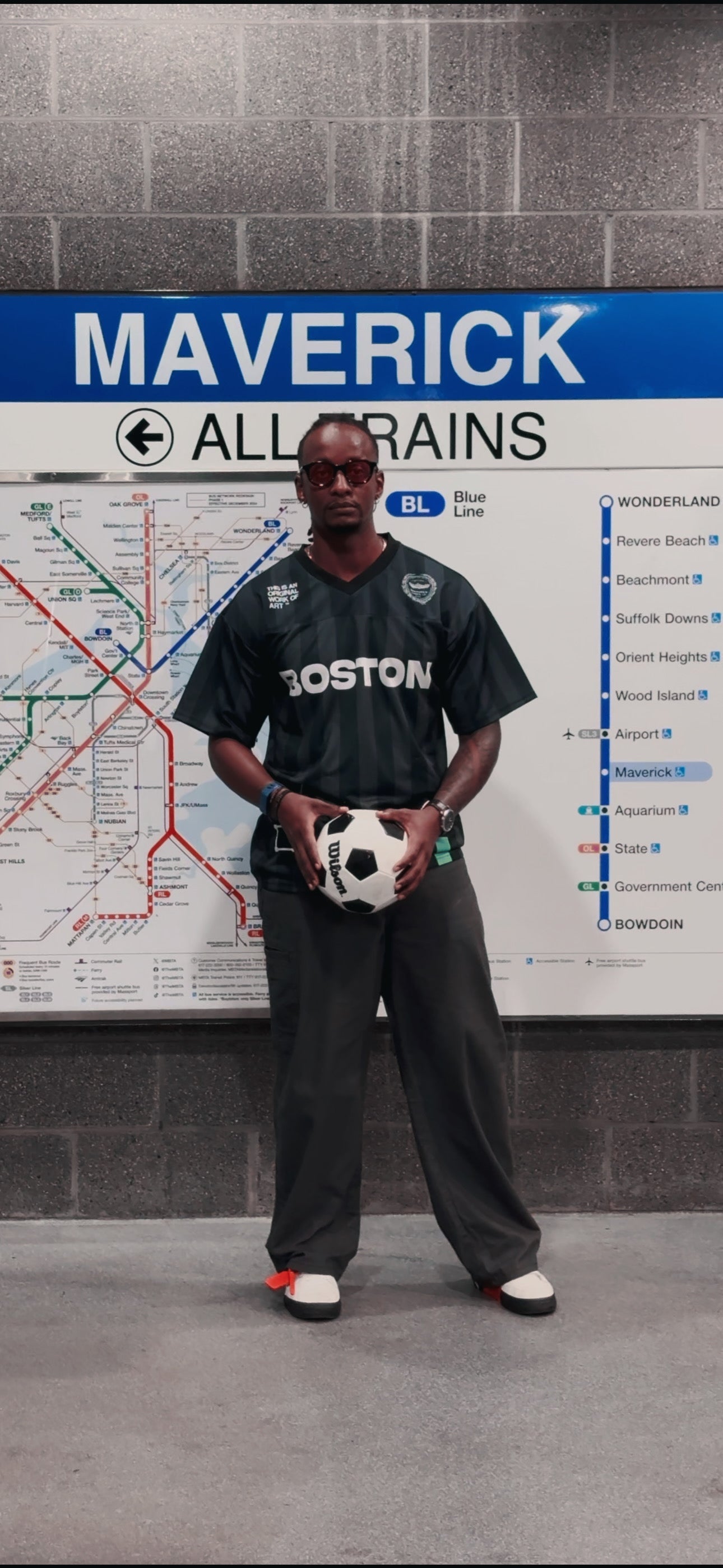 The Fútbol Tee for BOSTON