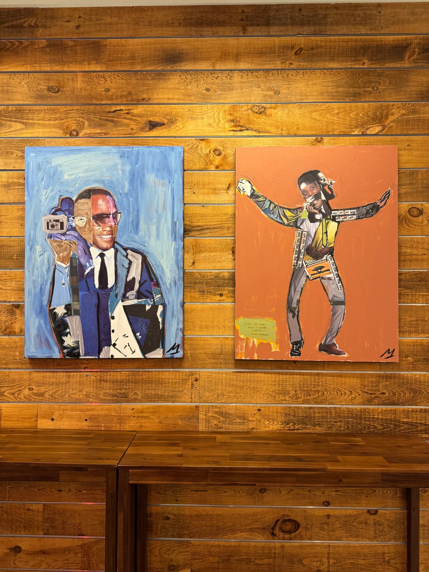 "JAMES" original + limited edition print (signed + archival)