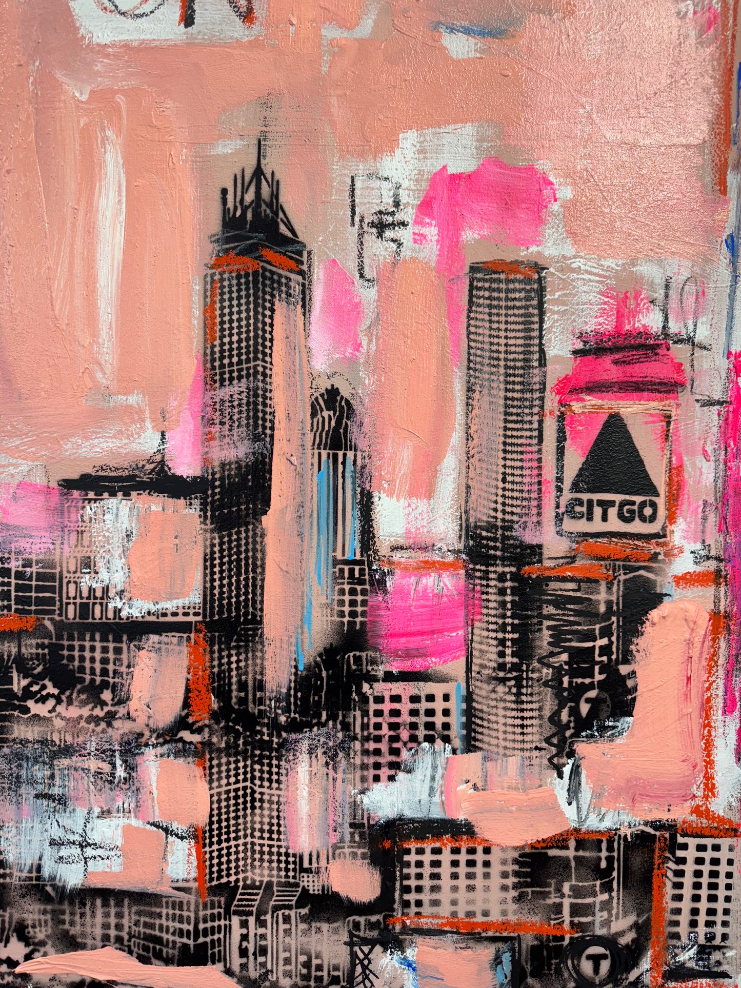 Boston. "The city that everyone sleeps on." signed + archival print