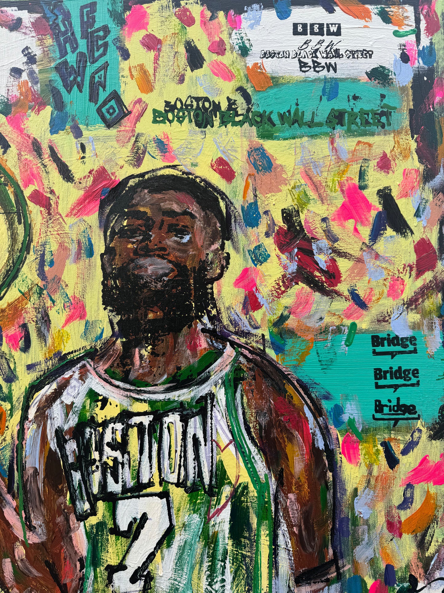 Jaylen Brown Painting "FCHWPO" 7uice