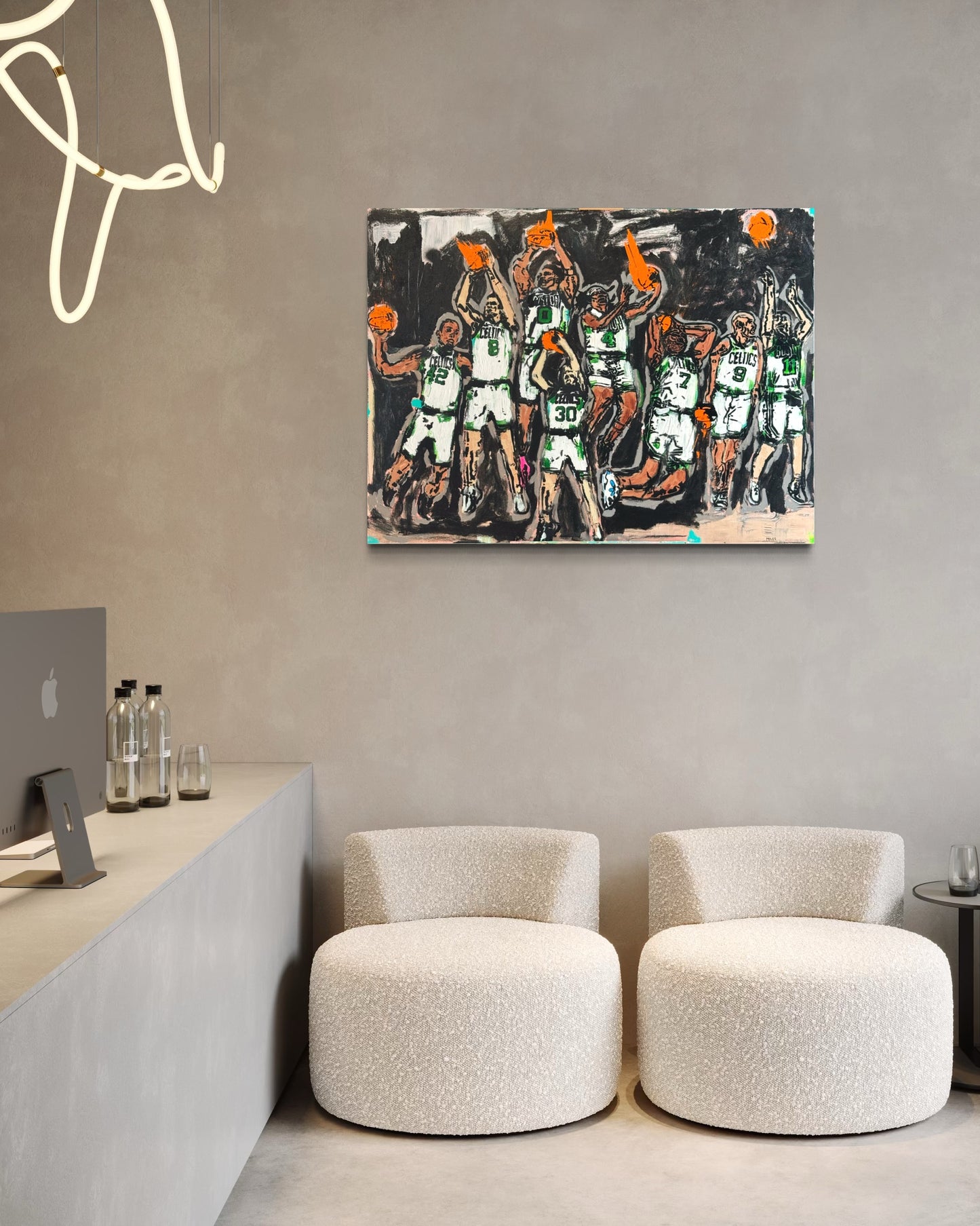 Boston Celtics. 11x14 signed + archival limited edition print.