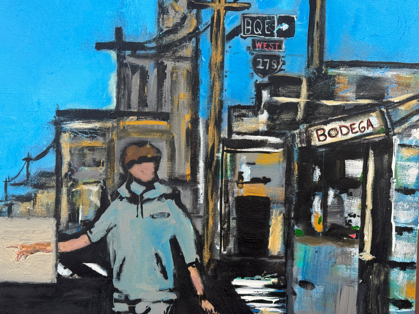 The Neighborhood. BROOKLYN. signed, limited edition print. 11x14