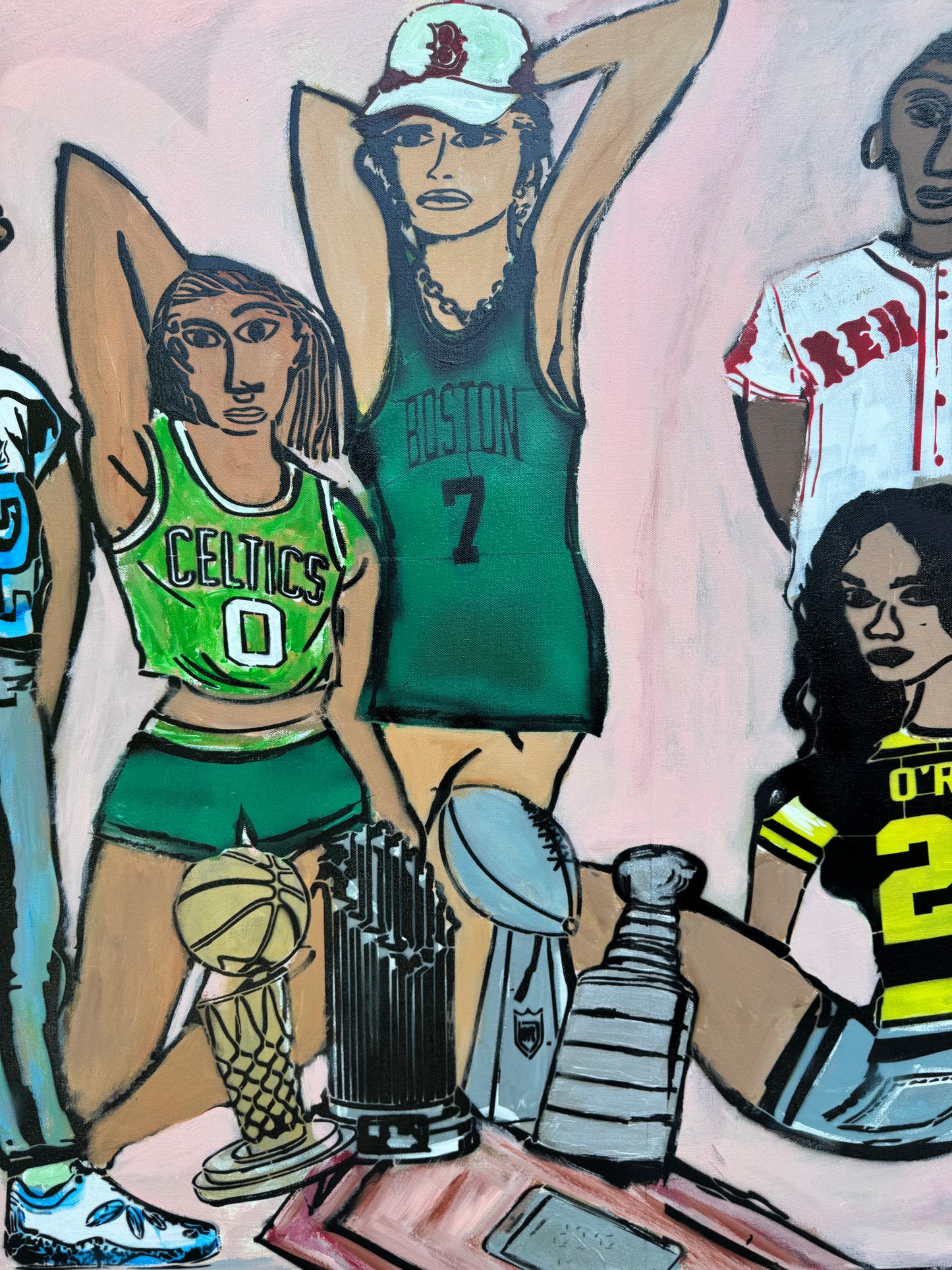 Las Chicas De Boston (limited edition print) 11x14