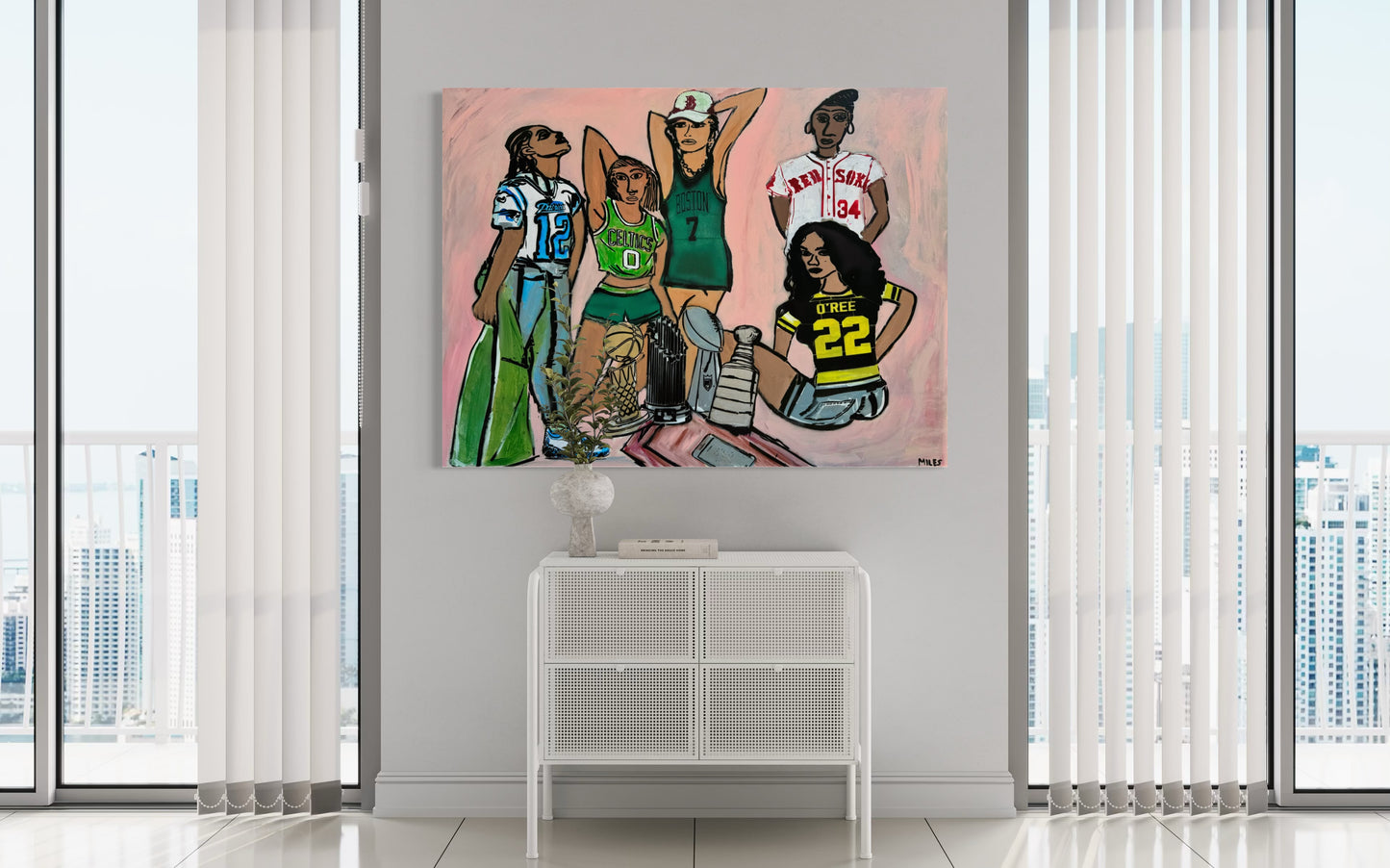 Las Chicas De Boston (limited edition print) 11x14