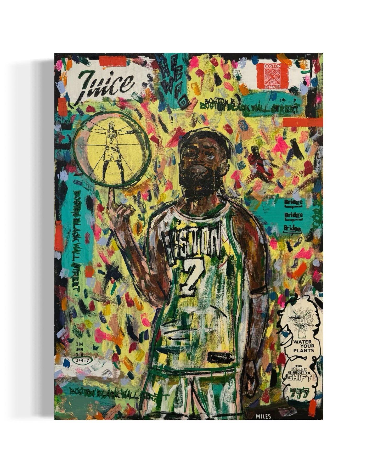 Jaylen Brown Painting "FCHWPO" 7uice