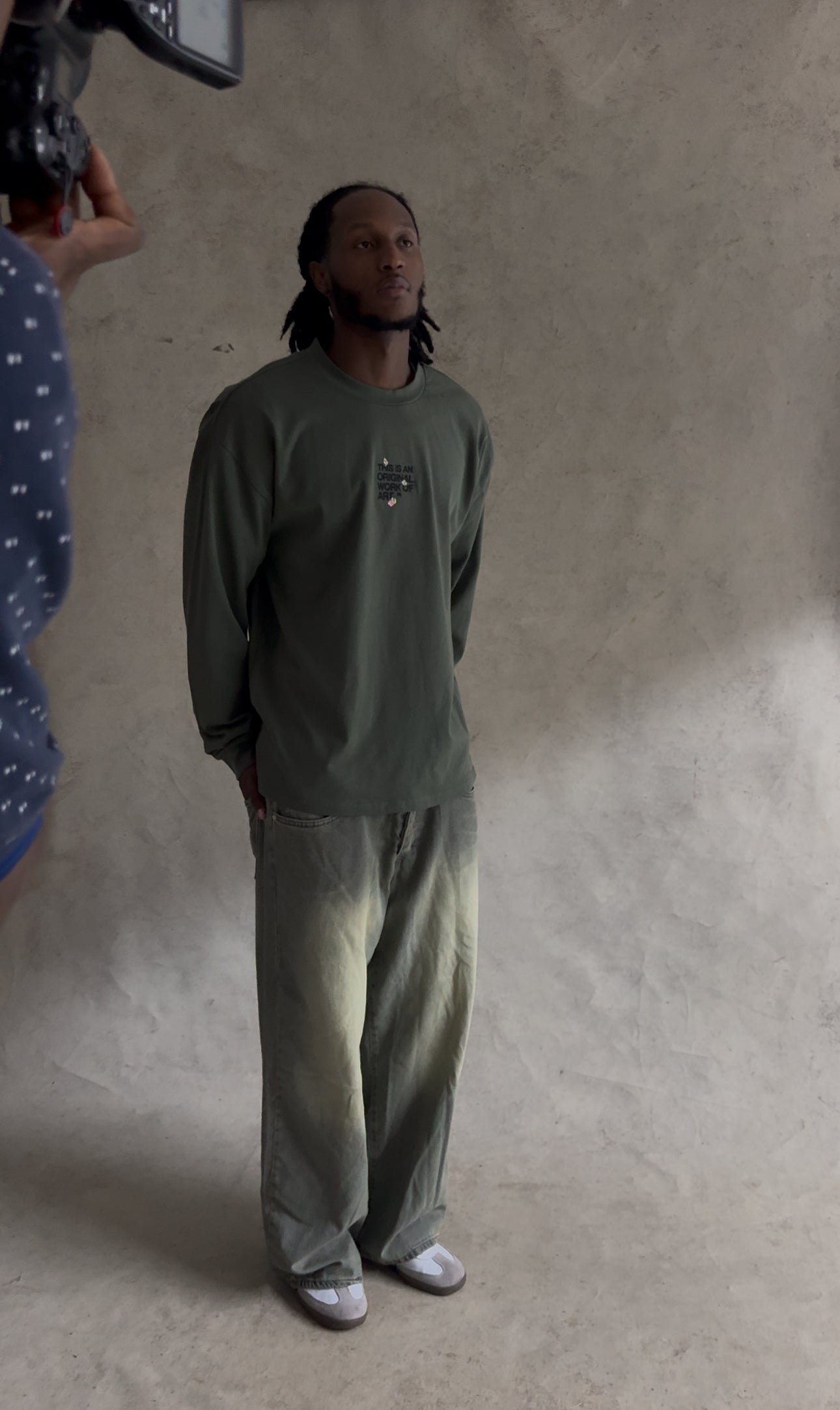Long Sleeve Green Shirt