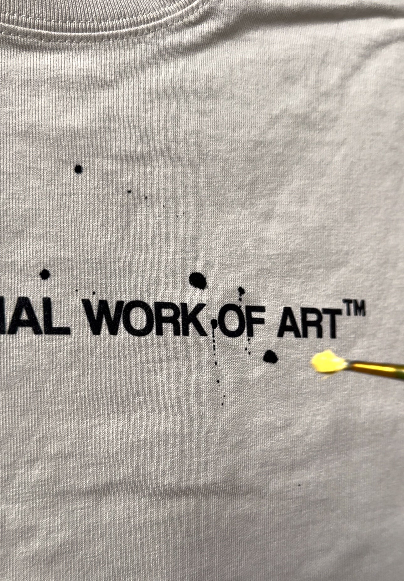 The Faded Tee in Off White