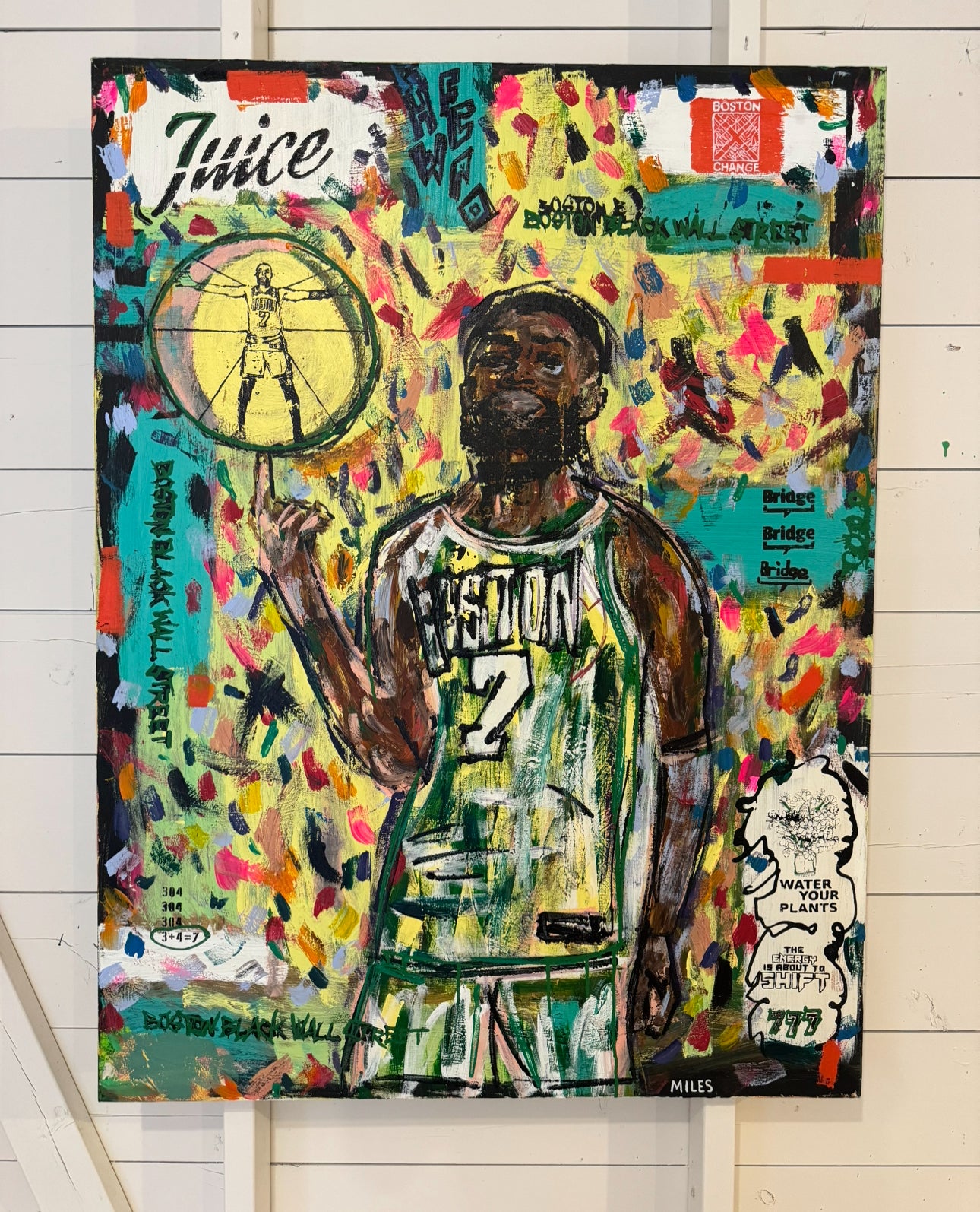 Jaylen Brown. 11x14 signed + archival limited edition print.