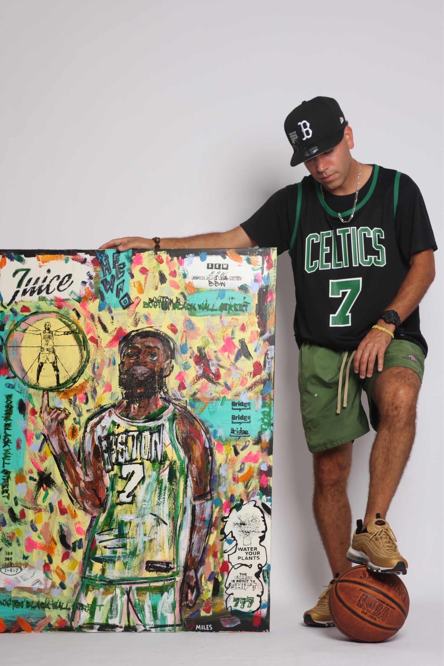 Jaylen Brown. 11x14 signed + archival limited edition print.
