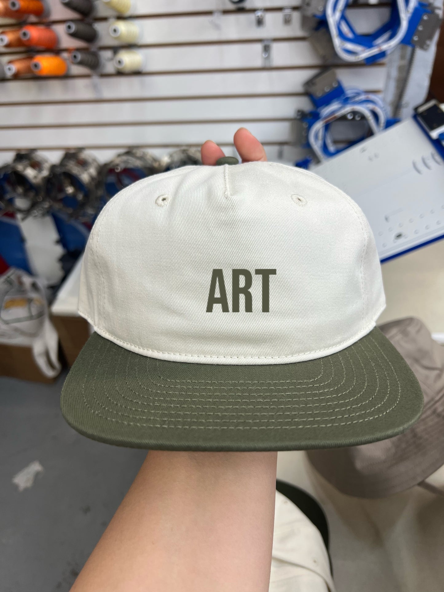 "ART" Frame Two-Tone Cap
