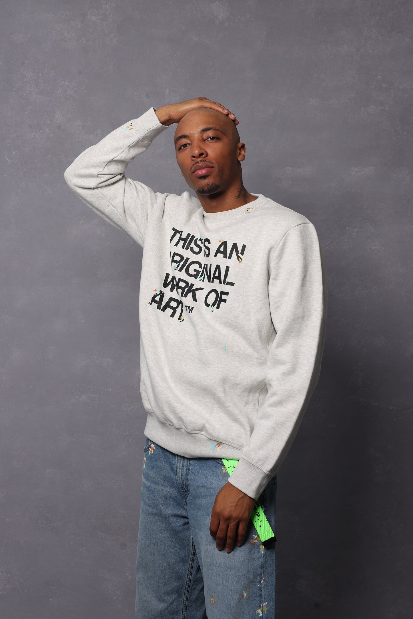 Heather Grey "OG" Crewneck UNISEX