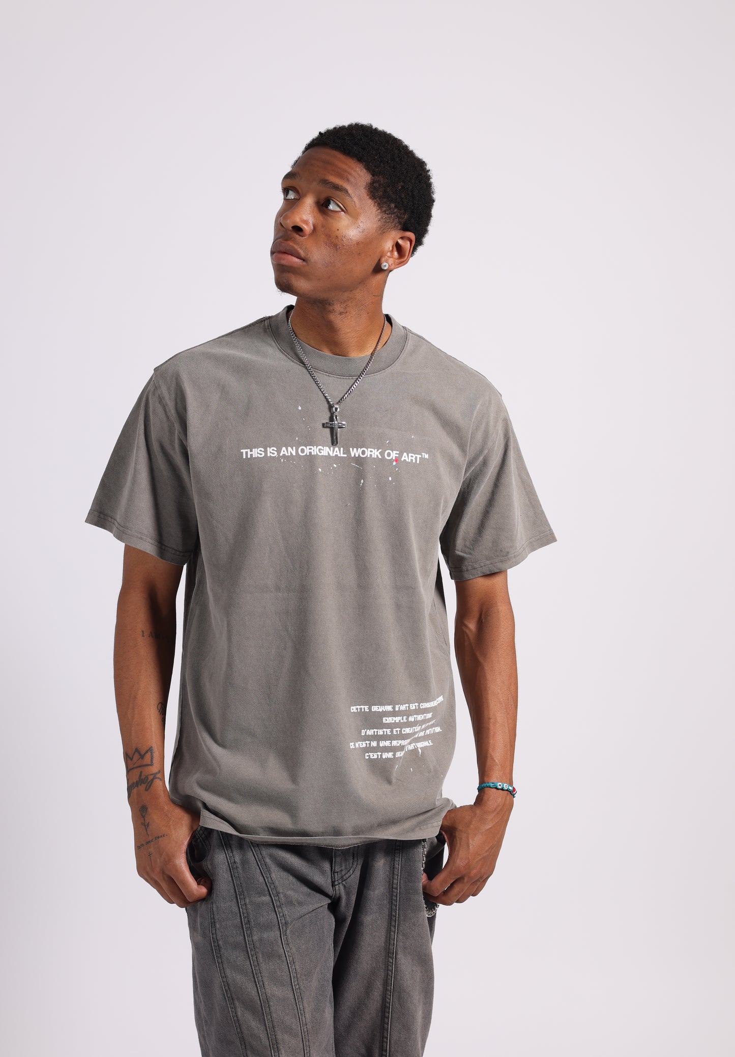 The Faded Grey Tee