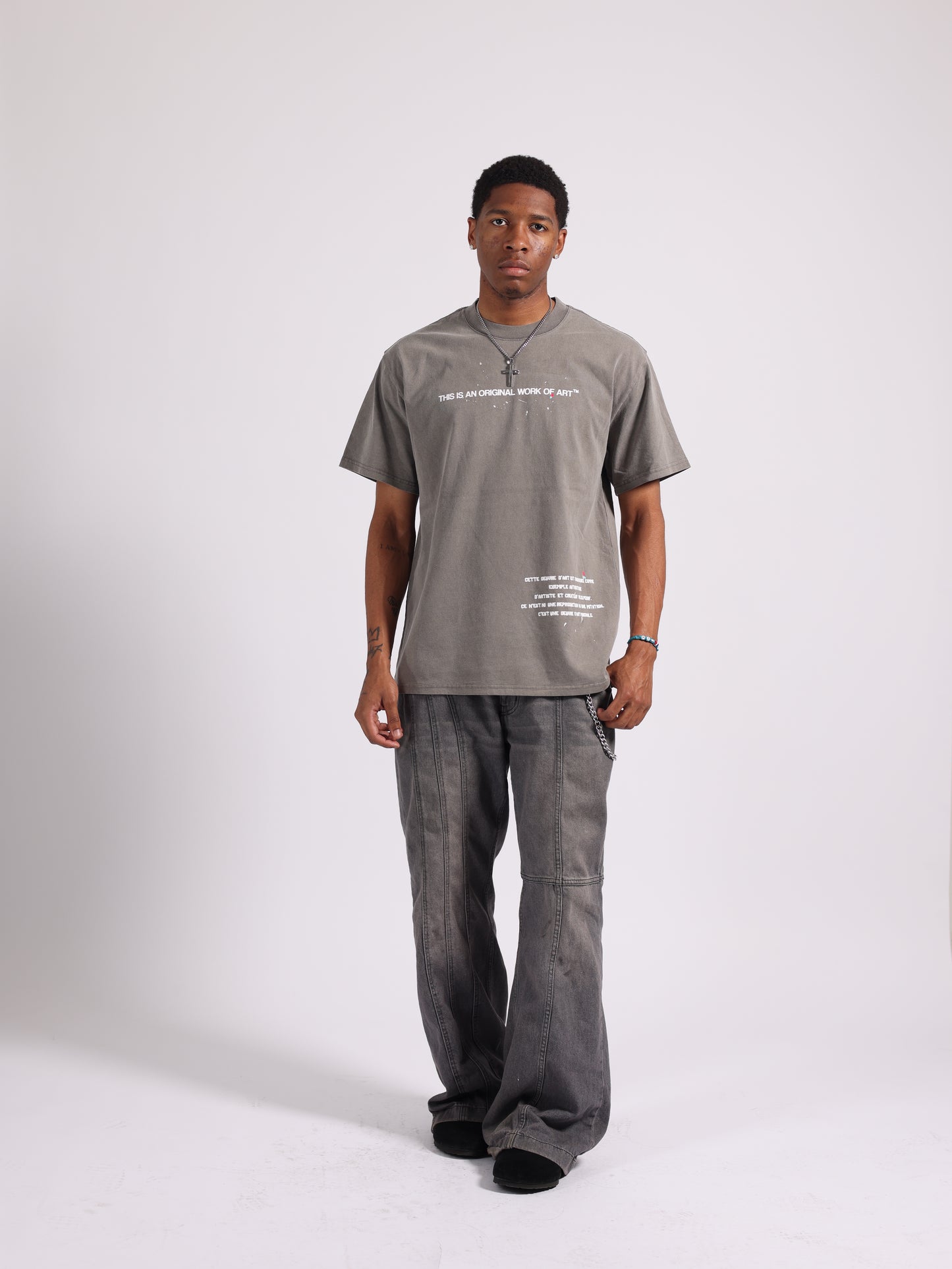 The Faded Grey Tee