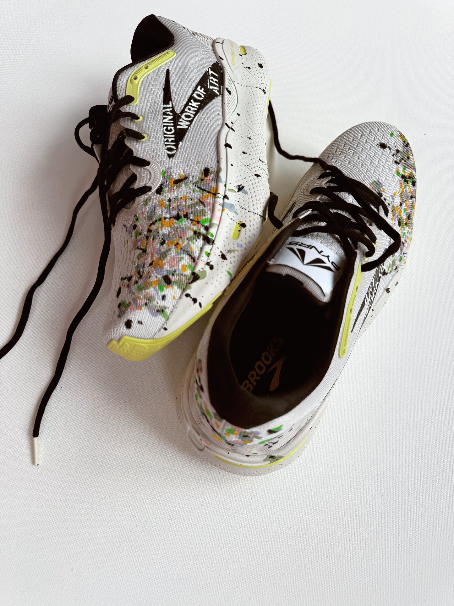 PYNRS x this is an original work of art ™ Brooks Ghost Max Running Sneakers