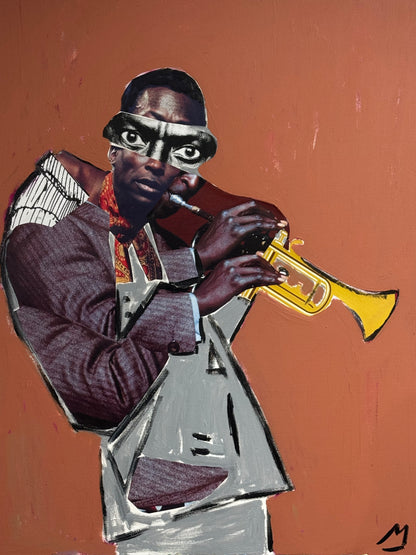 "MILES" original + limited edition print (signed + archival)