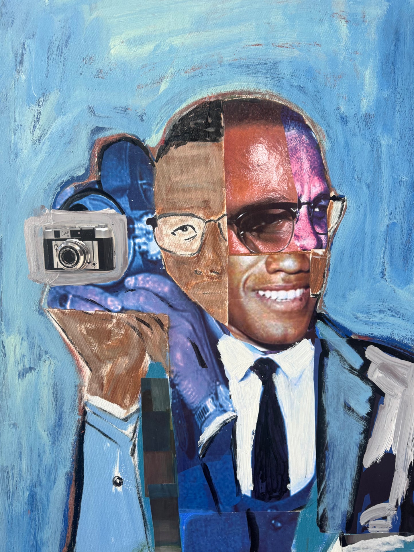 "MALCOLM" original + limited edition print (signed + archival)