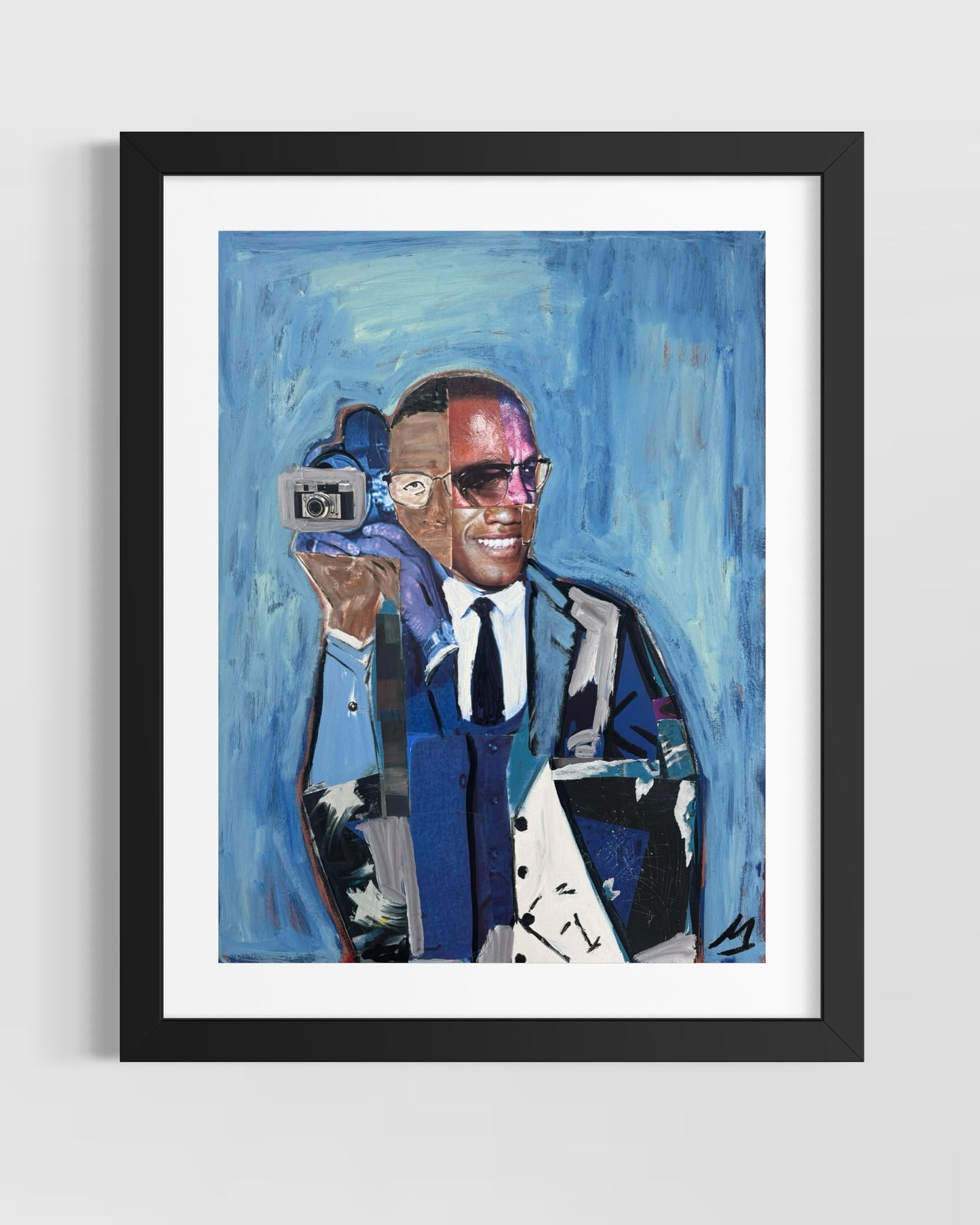 "MALCOLM" original + limited edition print (signed + archival)