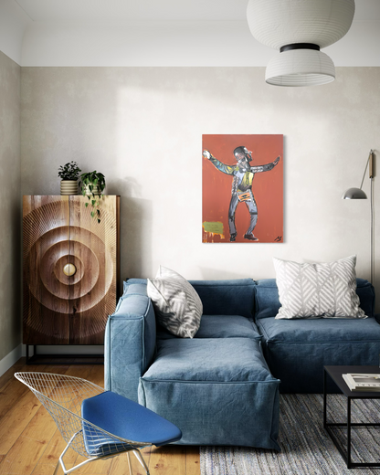 "JAMES" original + limited edition print (signed + archival)