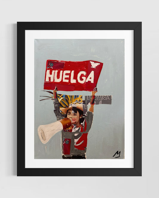 "DOLORES" original + limited edition print (signed + archival)