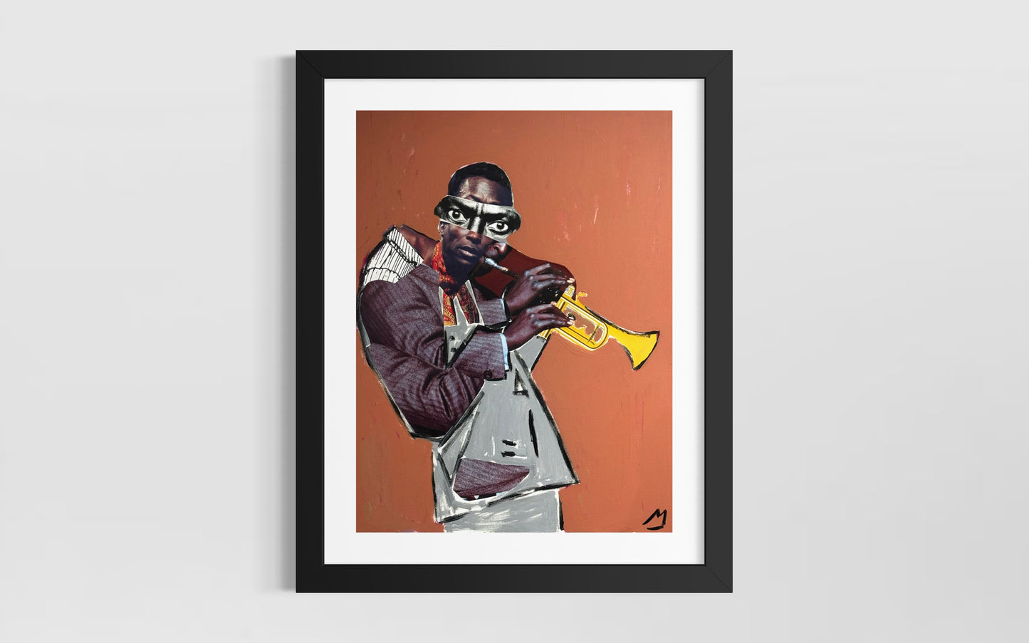 "MILES" original + limited edition print (signed + archival)