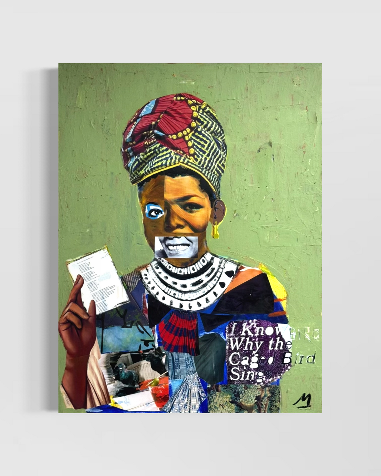 "MAYA" original + limited edition print (signed + archival)