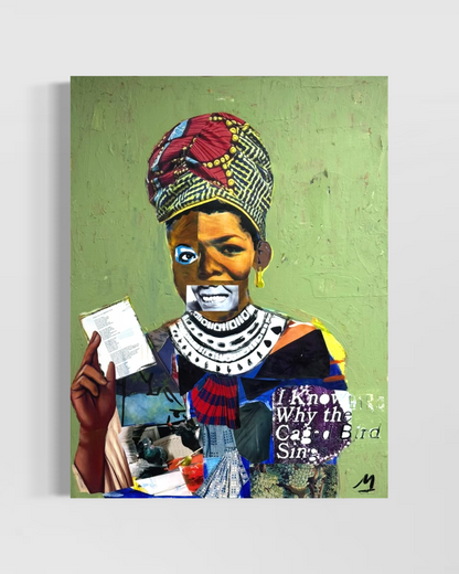 "MAYA" original + limited edition print (signed + archival)