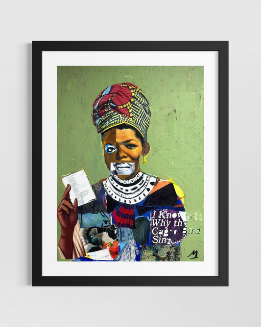 "MAYA" original + limited edition print (signed + archival)