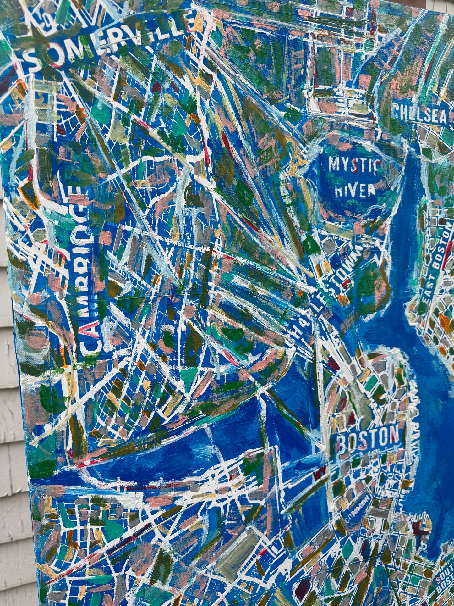 Boston Aerial Map