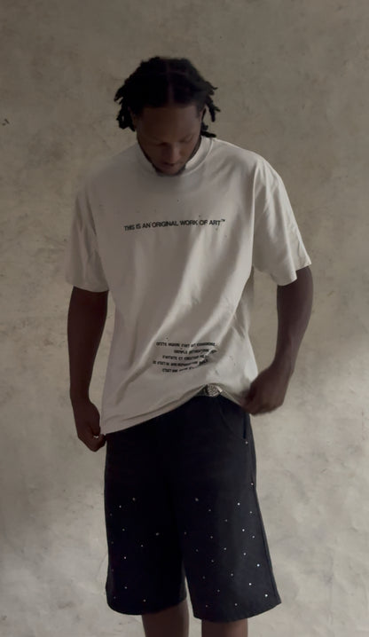 The Faded Ivory Tee