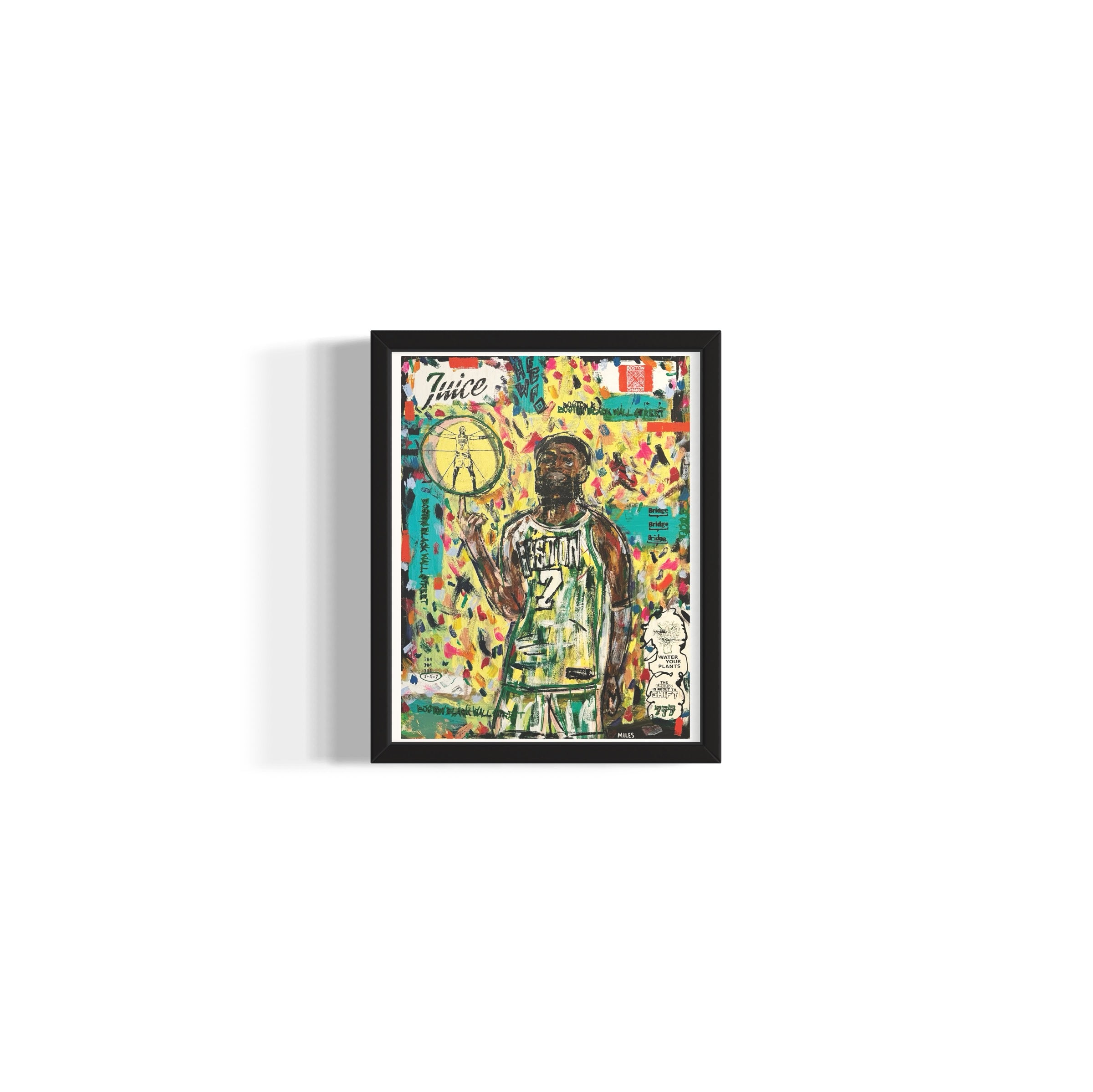 Jaylen Brown. signed + archival limited edition print. – this is