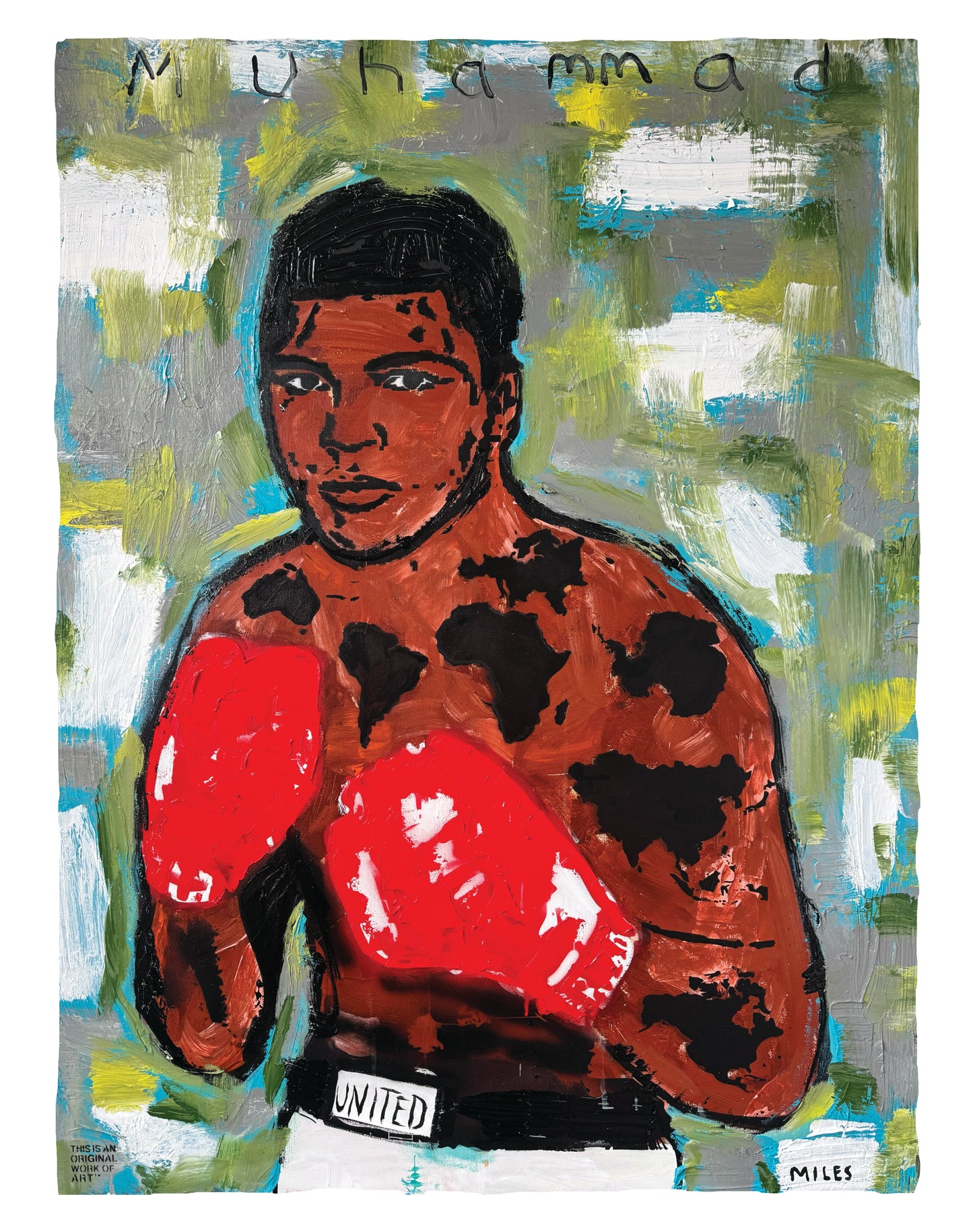 Muhammad Ali, The World's Greatest. 7 continents.