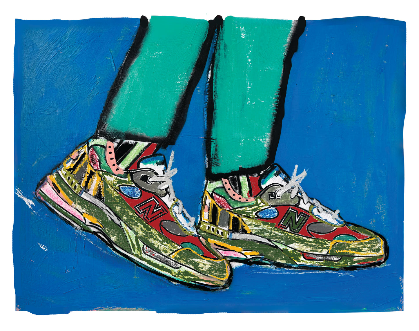 New Balance Sneakers.